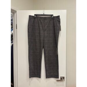 Target A New Day Gray Plaid Pull On Pants - XXL - NWT